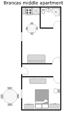 Brancas Middle Apartment layout